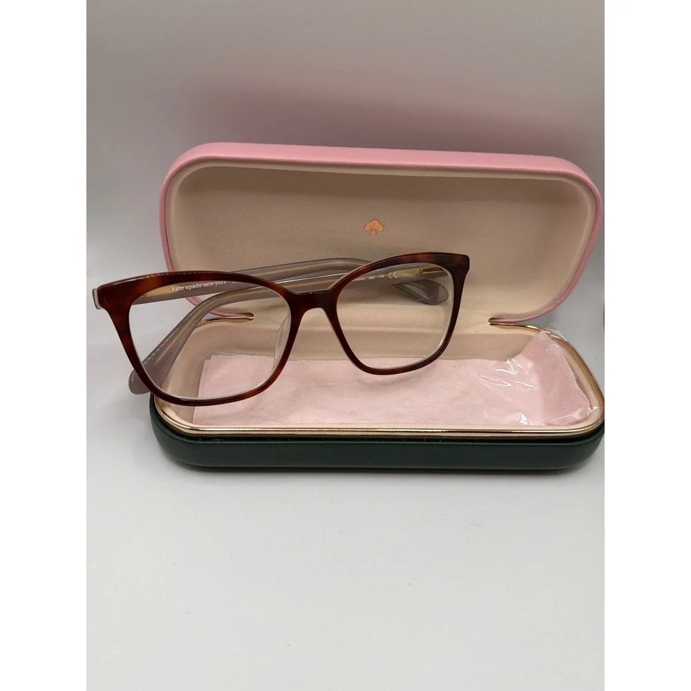 Kate Spade Eyeglass Frames‎ Ninna/G 086 140 Honey Havana w Orig Case
